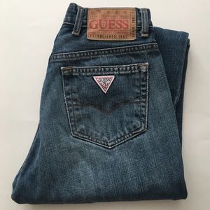 Guess Triangle Logo Jeans - Size 26